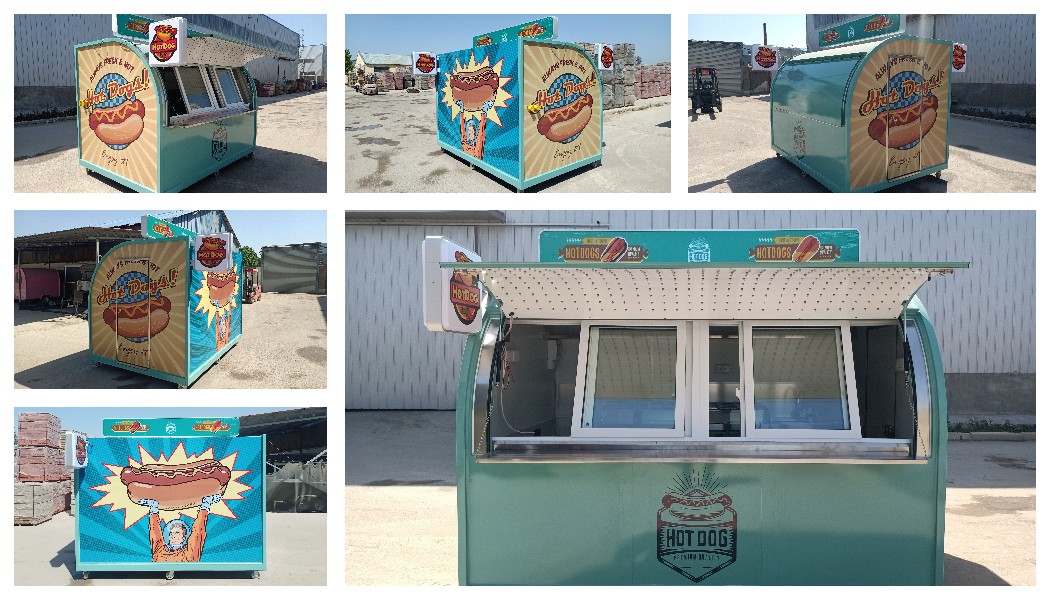 hot dog kiosk for sale